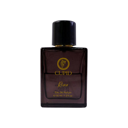 Cupid Luxury Men Rizz Perfume|Long Lasting Fresh Citrusy & Woody Edp Fragrance Scent Liquid Perfume (50 Ml)