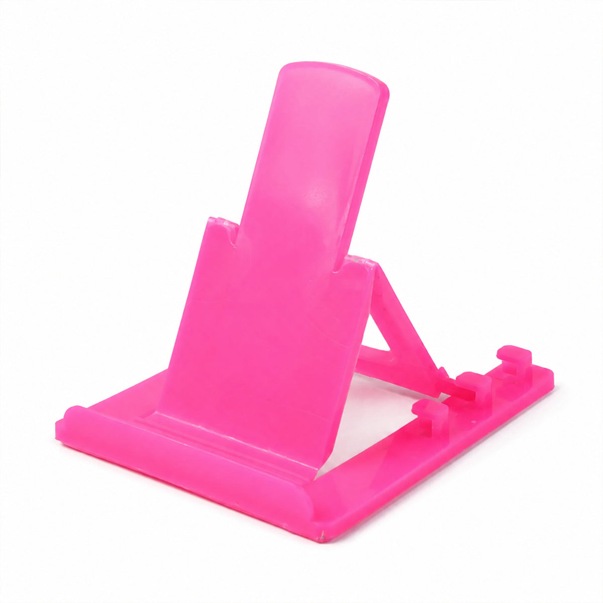 Adjustable Plastic Mobile Phone & tablet Stand – Foldable & Portable Holder