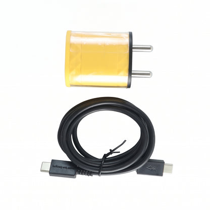 65W Fast Charger Adapter Dual Port USB A and Type C PD Wall Charger (1 Pc)