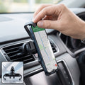 Plastic Car Mobile Phone Holder Air Vent Mount 360 Degree Rotating (1 Pc)