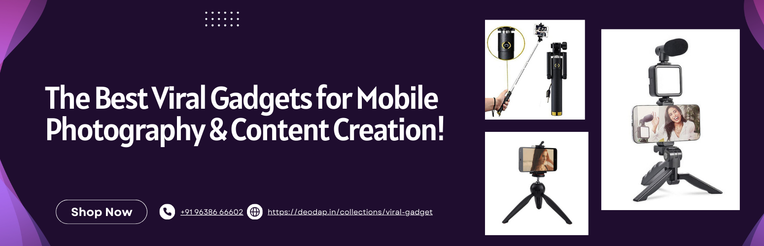 The Best Viral Gadgets for Mobile Photography & Content Creation!