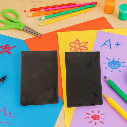 Camlin Modelling Clay Black – Soft & Non-Hardening Clay for Kids’ Craft and School Projects (150 g)