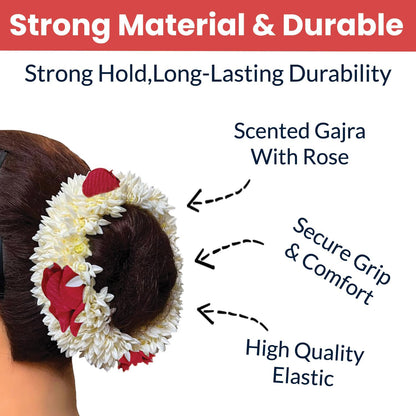 Traditional Artificial Flower Gajra (1 Pc)