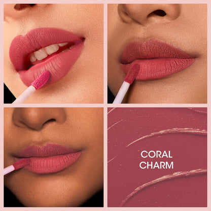 Beauty Coral Charm Matte Liquid Lipstick