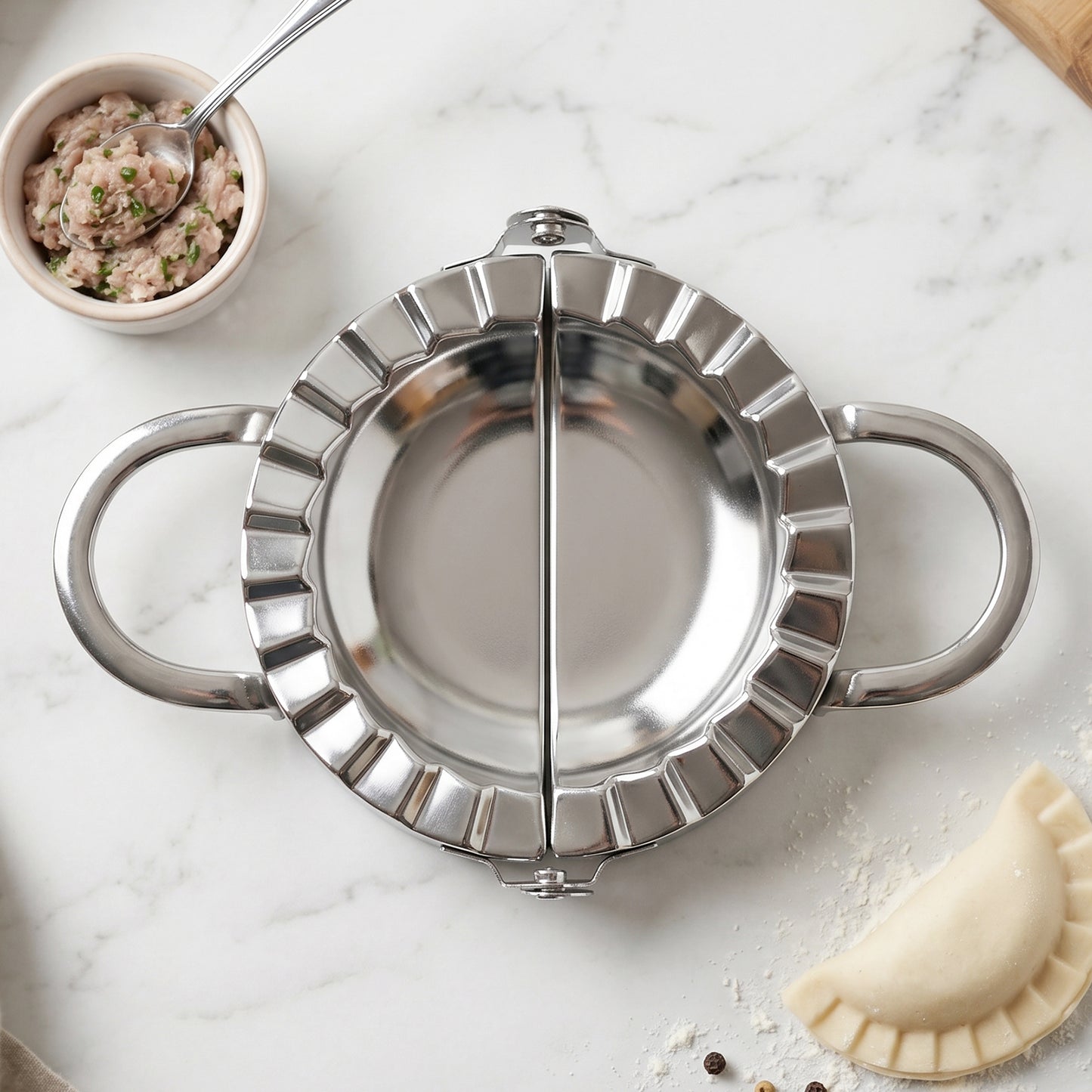 Gujiya mould festive cooking