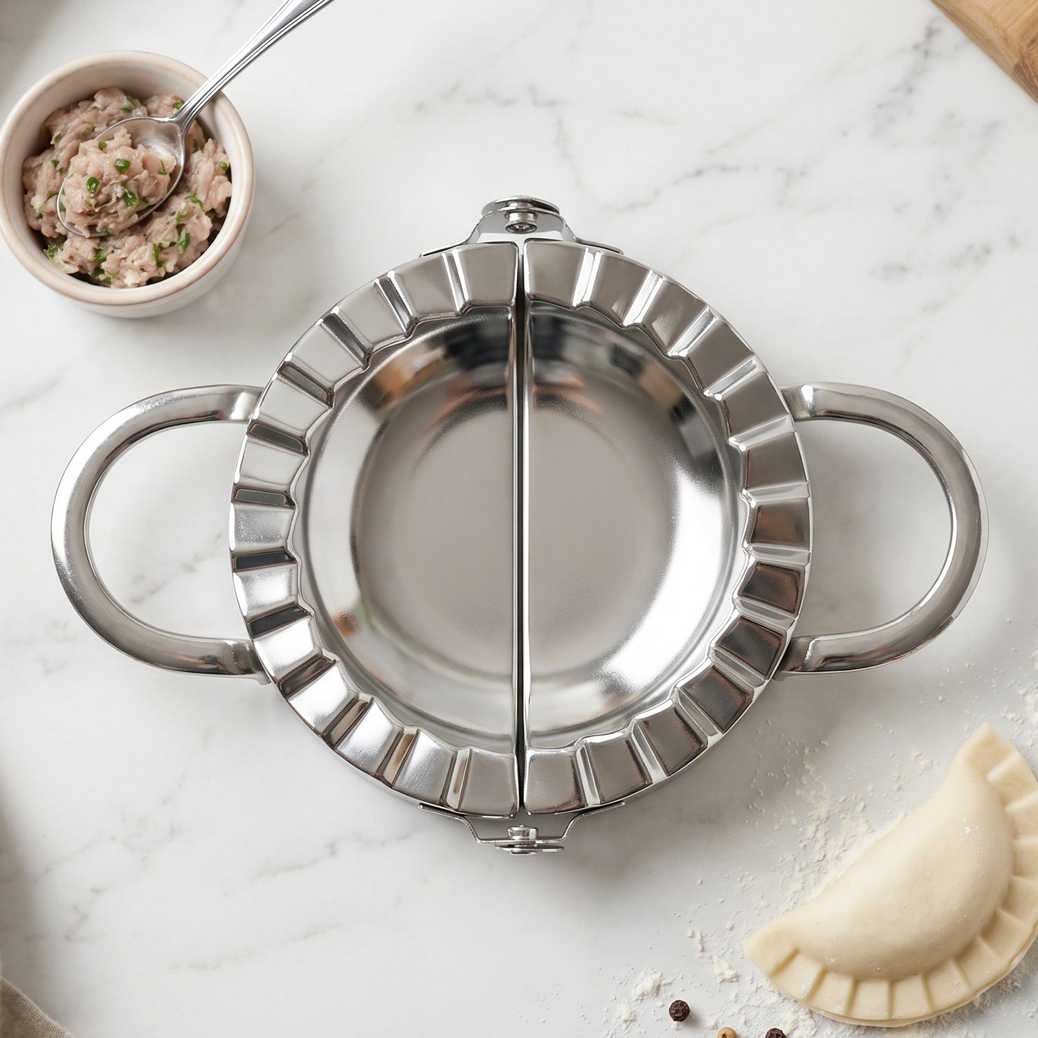 Gujiya mould festive cooking
