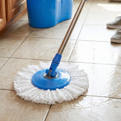 360 Rotating Turbo Spin Mop with Bucket And PLastic jali Set (1 Set)