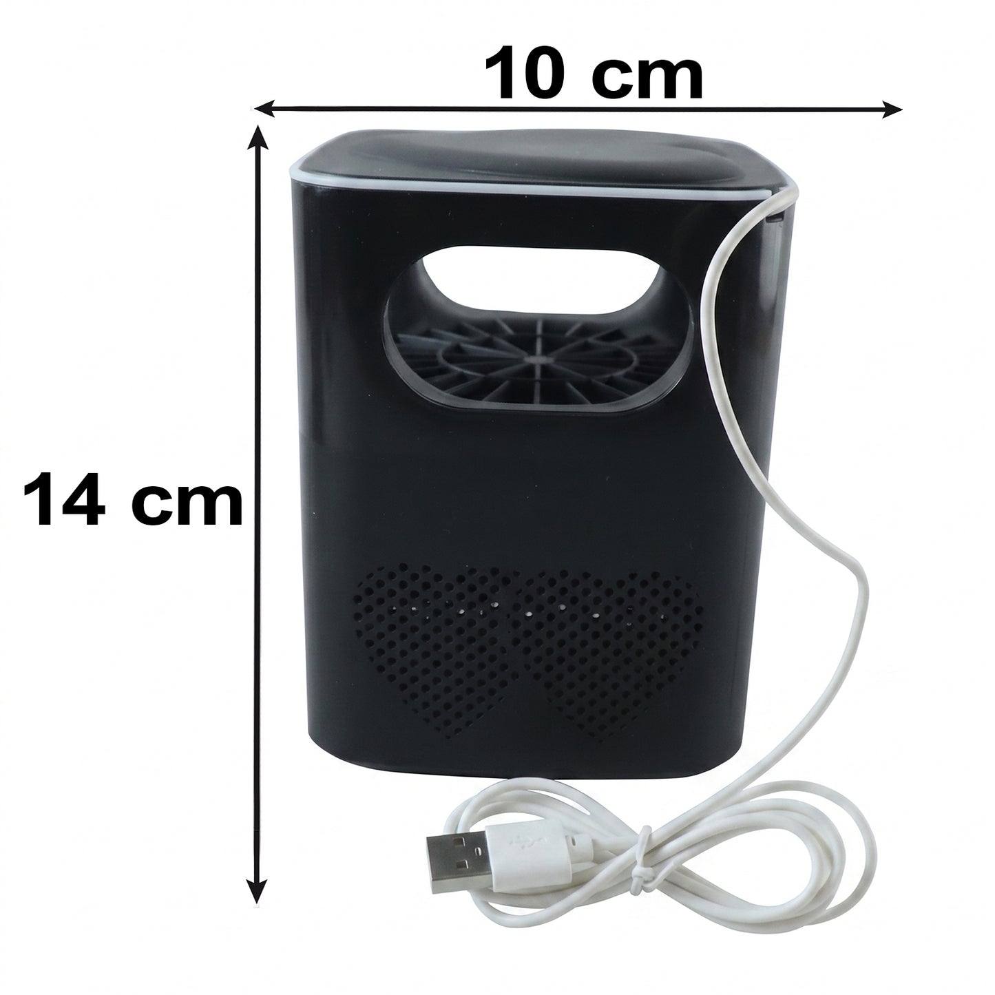 USB Electric Mosquito Killer Trap Lamp with Suction Fan for Bedroom (1 Pc)