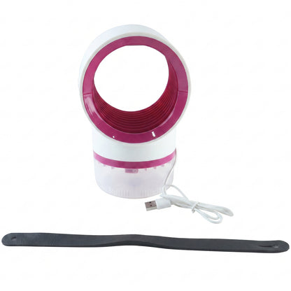 Electric USB Mosquito Killer Lamp Portable Suction Trap with Handle (1 Pc)