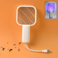Electric Mosquito Swatter Racket – Rechargeable USB Bug Zapper