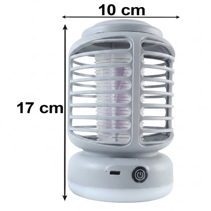 Electric Shock Mosquito Killer Lamp with LED Light Rechargeable UV (1 Pc)