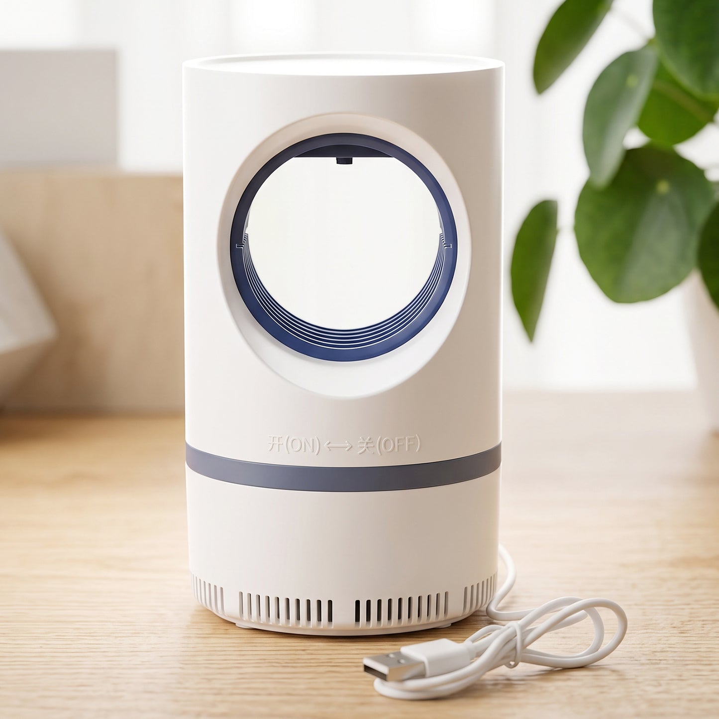 Electric USB Mosquito Killer Lamp Suction Trap Indoor Insect Killer (1 Pc)