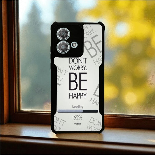 Be Happy Mobile Cover For Motorola Edge 40 Neo