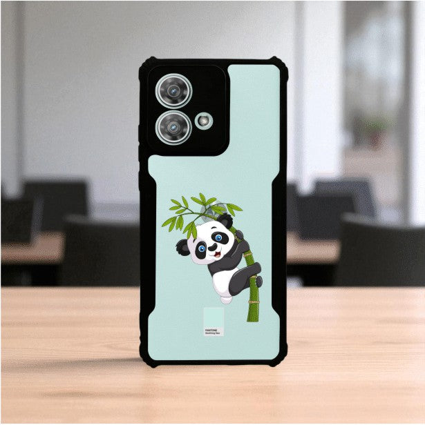 Panda and Tree Mobile Cover For Motorola Edge 40 Neo