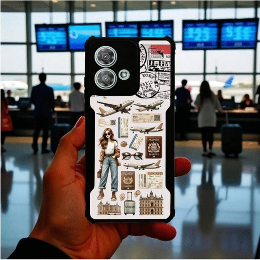 Travel Girl Vibes Mobile Cover For Motorola Edge 40 Neo