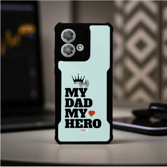 My Dad My Hero Mobile Cover For Motorola Edge 40 Neo