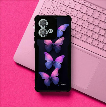 Galaxy Butterflies Mobile Cover For Motorola Edge 40 Neo