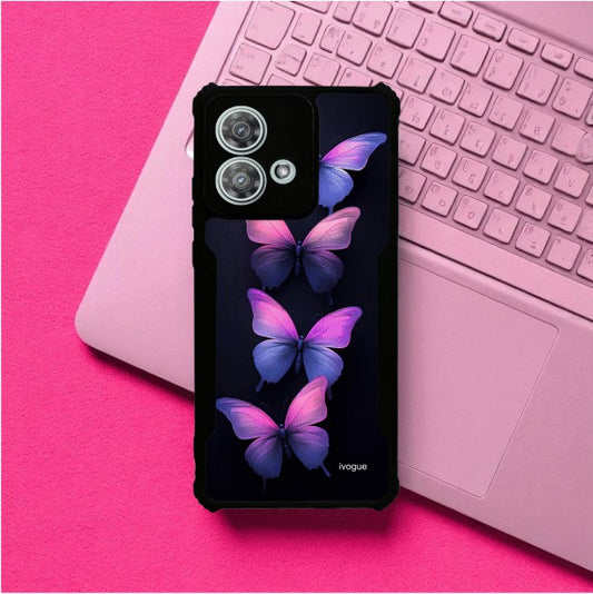Galaxy Butterflies Mobile Cover For Motorola Edge 40 Neo