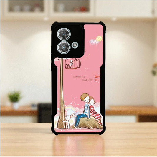 Love in the Air Mobile Cover For Motorola Edge 40 Neo