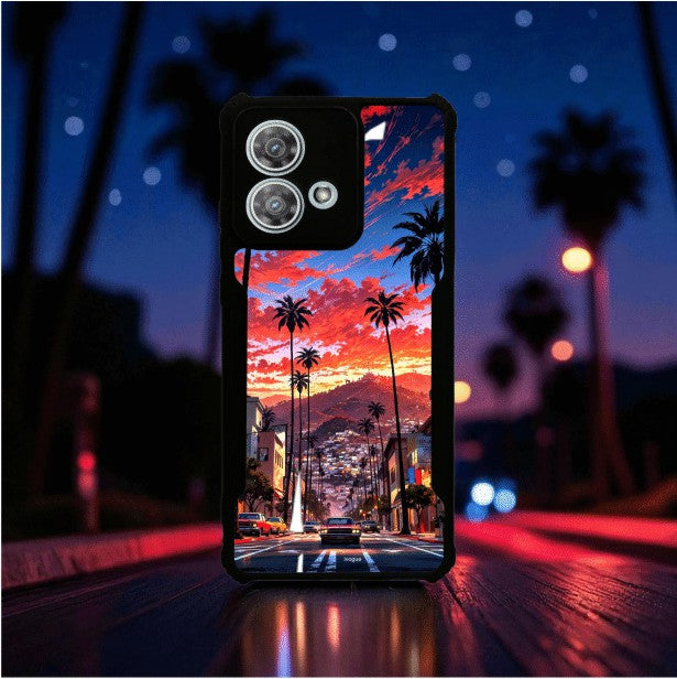 Palm City Nights Mobile Cover For Motorola Edge 40 Neo