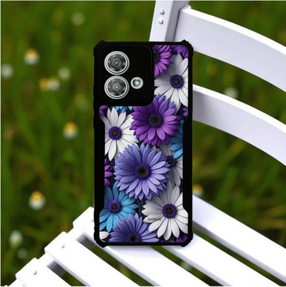 Violet Bloom Mobile Cover For Motorola Edge 40 Neo