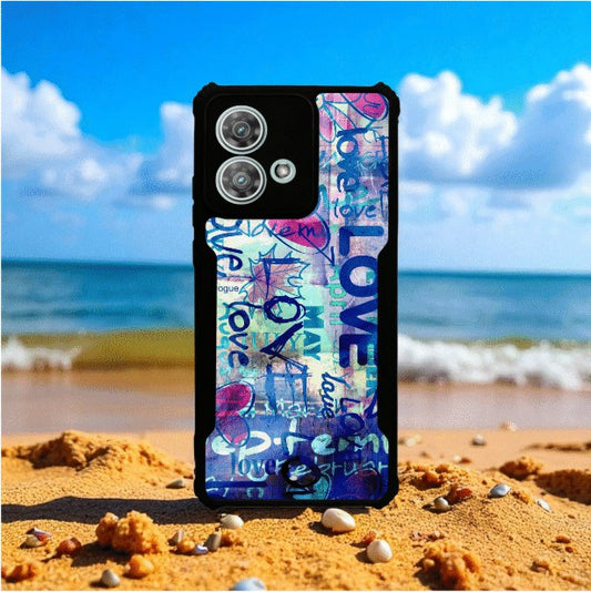 Vibe of Love Mobile Cover For Motorola Edge 40 Neo