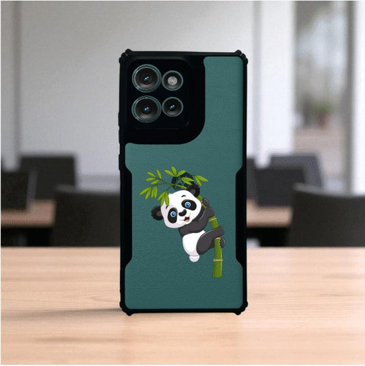 Panda and Tree Mobile Cover For Motorola Edge 50