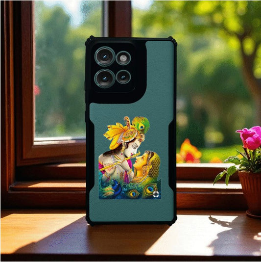 Radha Krishna Mobile Cover For Motorola Edge 50 Neo