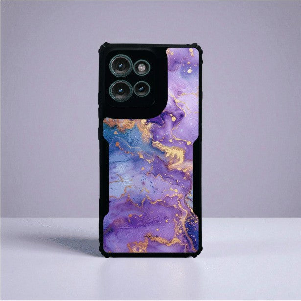 Lavender Luxe Mobile Cover For Motorola Edge 50