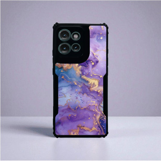 Lavender Luxe Mobile Cover For Motorola Edge 50