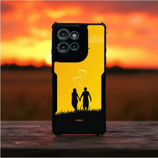Sunset Romance Mobile Cover For Motorola Edge 50 Neo