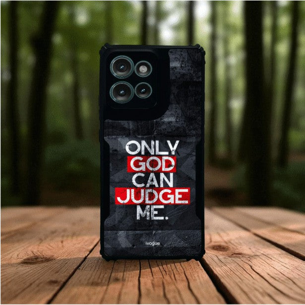 Only God Can Judge Me Mobile Cover For Motorola Edge 50 Neo