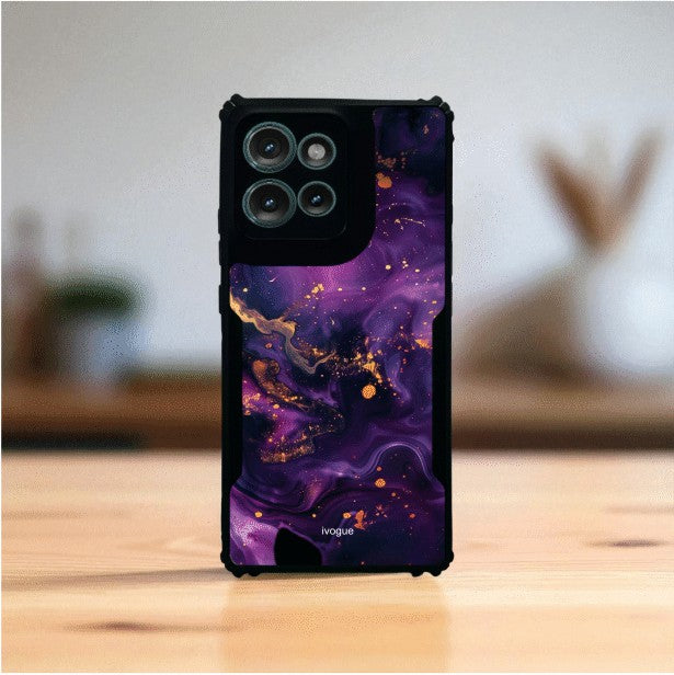 Purple Alchemy Mobile Cover For Motorola Edge 50