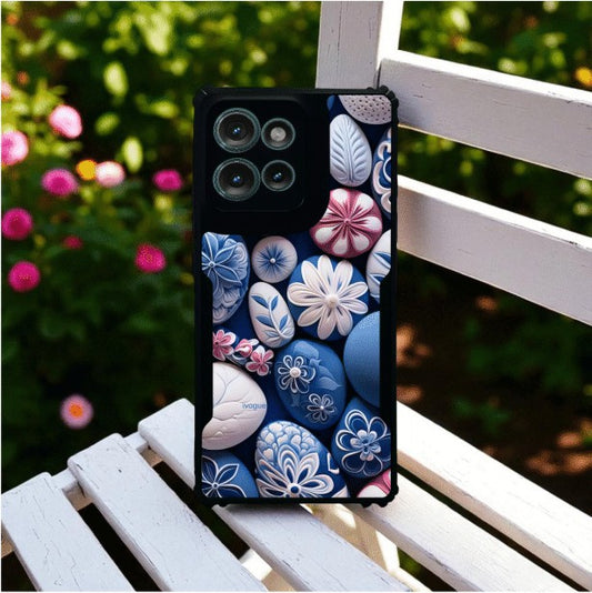 Delicate Stones Mobile Cover For Motorola Edge 50