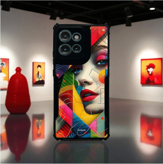 Modern Art Mobile Cover For Motorola Edge 50 Neo