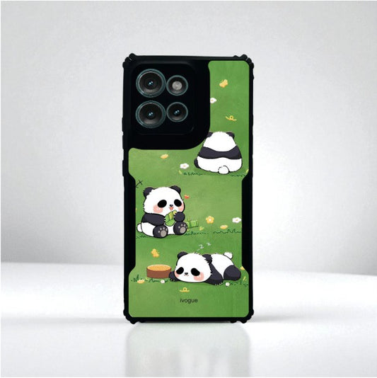 Panda Playground Mobile Cover For Motorola Edge 50 Neo