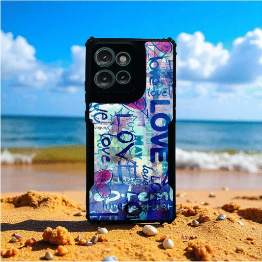Vibe of Love Mobile Cover For Motorola Edge 50