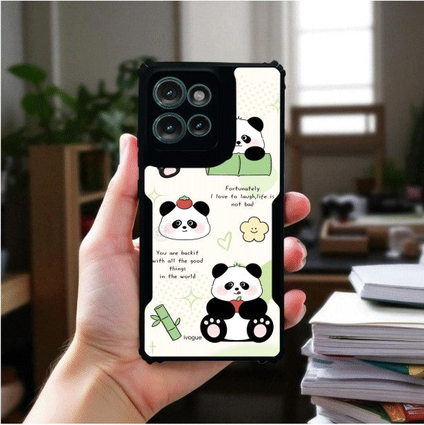 Chubby Cheeks Mobile Cover For Motorola Edge 50 Neo