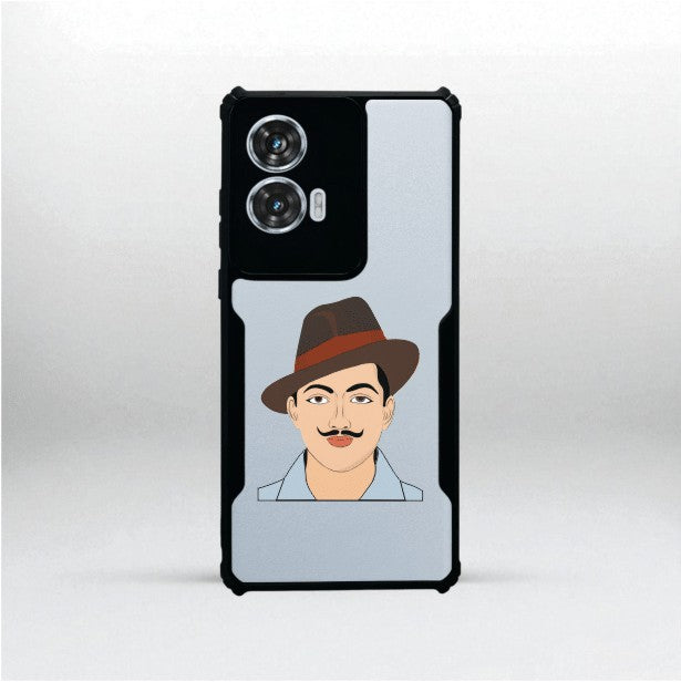 Bhagat Singh Mobile Cover For Motorola Edge 50 Fusion
