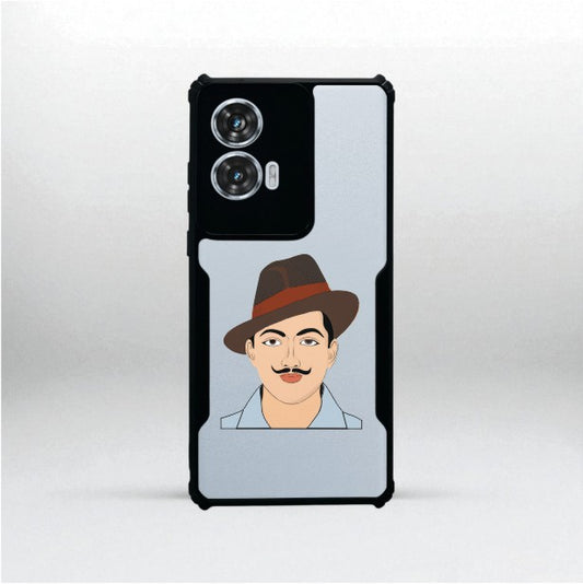 Bhagat Singh Mobile Cover For Motorola Edge 50 Fusion