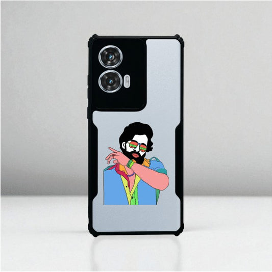 Pushpa Mobile Cover For Motorola Edge 50 Fusion
