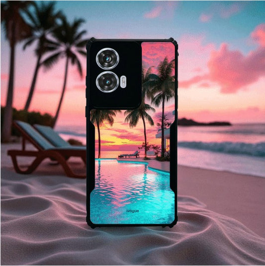 Sunset Serenity Mobile Cover For Motorola Edge 50 Fusion
