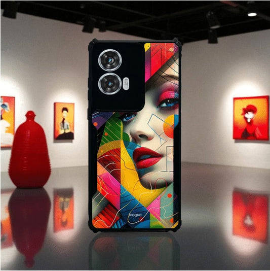 Modern Art Mobile Cover For Motorola Edge 50 Fusion