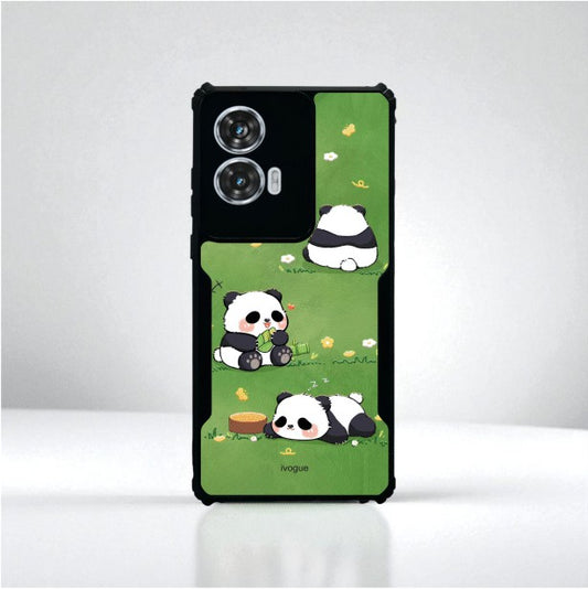 Panda Playground Mobile Cover For Motorola Edge 50 Fusion