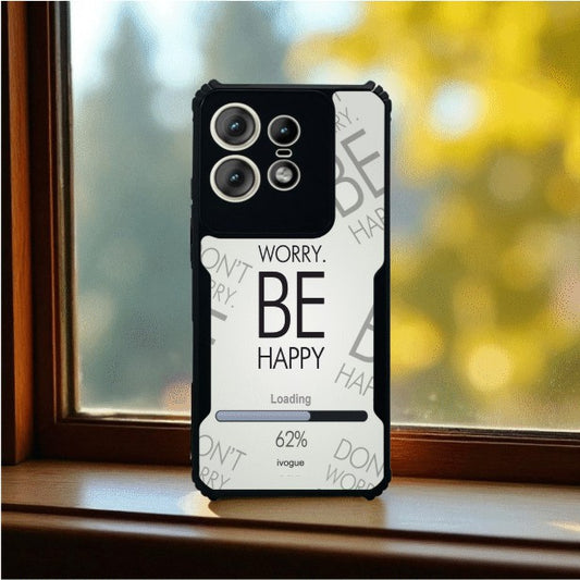 Be Happy Mobile Cover For Motorola Edge 50 Pro