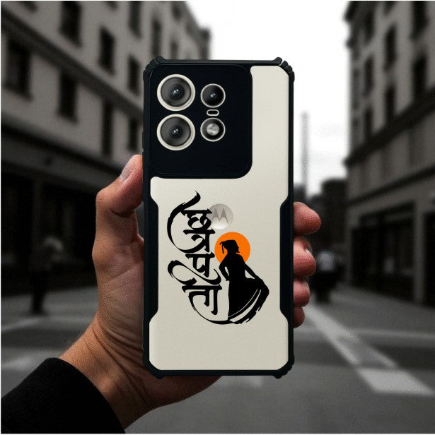 Shivaji Maharaj Mobile Cover For Motorola Edge 50 Pro