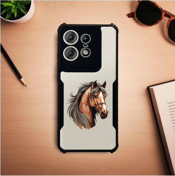 Horse Mobile Cover For Motorola Edge 50 Pro