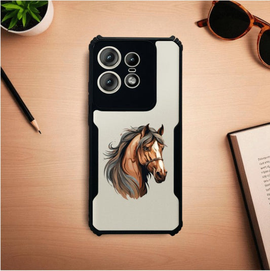 Horse Mobile Cover For Motorola Edge 50 Pro