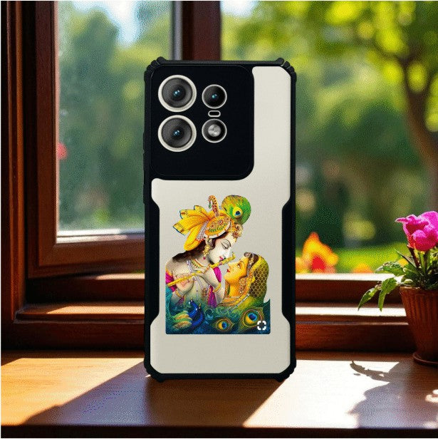 Radha Krishna Mobile Cover For Motorola Edge 50 Pro