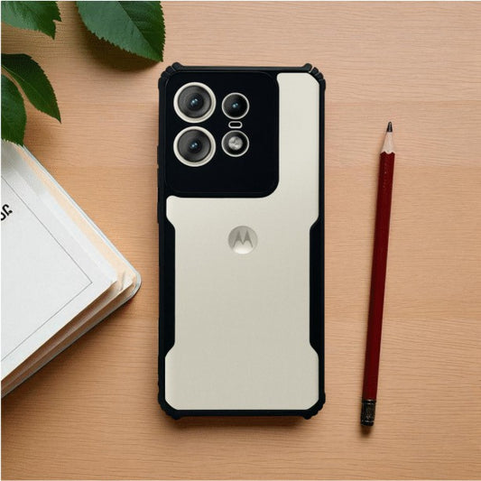 ipackey Clear Mobile Cover For Motorola Edge 50 Pro